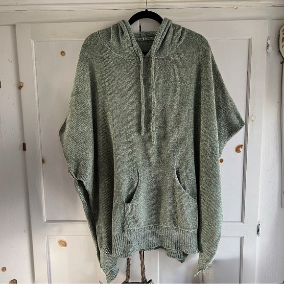 Chenille Pullover Poncho - Picture 2 of 9